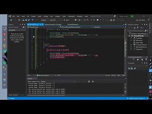 C# Programming Exercise Solution 13: Threads