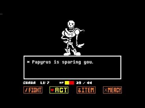 Papyrus - genocide fight
