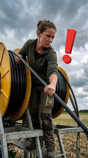 The Farm Machine That Swallows Drip Irrigation! 🚜💧