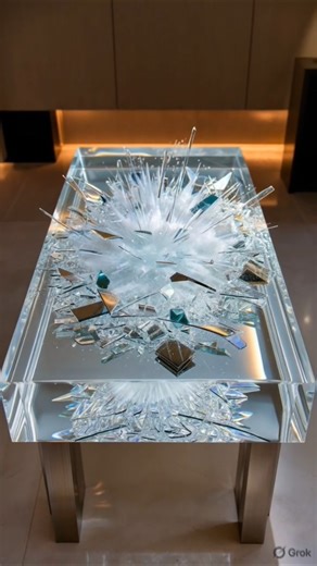 “Explosion Frozen in Time 💥 | Insane Resin Table Build”