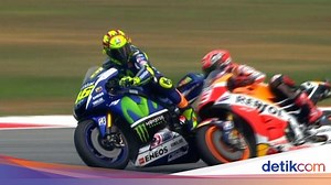 Sepang Clash 2015: Rossi Tegaskan Tak Pernah Tendang Marquez