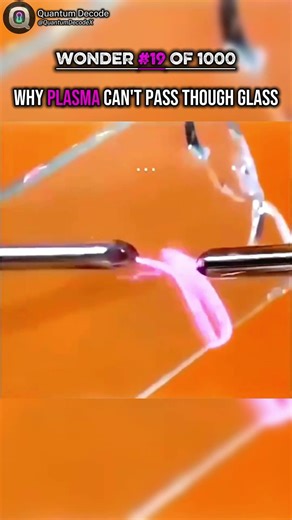Why Glass Stops "Lightning" (Plasma Physics)