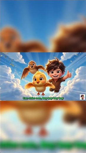 🐤 Bay Bay Bay Bay! Con Chim Non Vui Thật Là Vui - Nhạc Thiếu Nhi Hoạt Hình Vui Nhộn Cho Bé