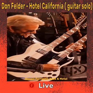 Don Felder Hotel California - guitar solo - | Classic Fantastic Rock and Metal