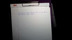 Calculating Velocity (Model Problem Solving)