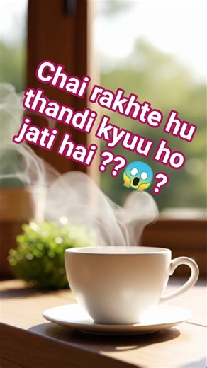 chai rkhte hu thandi kyu ho jati hai 😥 #aivideo #shorts