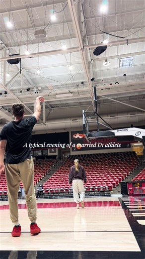 Trying something new this year. A typical evening as a married D1 athlete #d1athlete #studentathlete #marriedlife #athletelife #collegebasketball