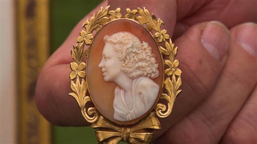 Appraisal: Shell Cameo Brooch, ca. 1945 | Antiques Roadshow