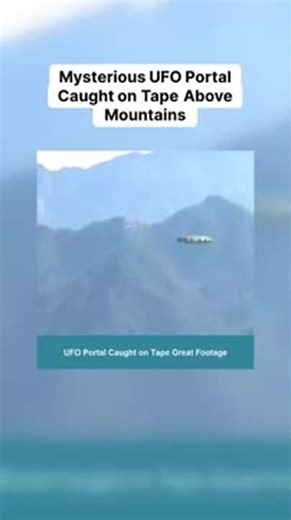 Paranormal is Normal | UFO Portal Captured on Camera 🛸✨ This jaw-dropping footage captures a moment that defies easy explanation: a bizarre, almost structured... | Instagram