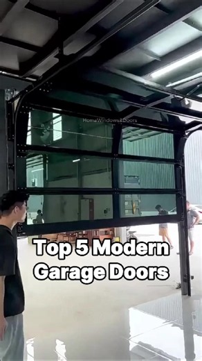 Top 5 Modern Garage Door#doordesign #frontdoor #garagedoors #luxurydoors #garage