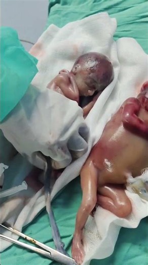 “22 Weeker Preterm Twins | TTTS Awareness”newborn 😭😱#twins #doctor