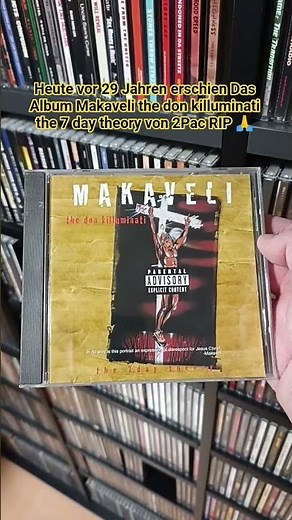 #2pac #makaveli #thedonkilluminatithe7daytheory #1996 #deathrowrecords #califronia #hiphopcd #rip 🙏