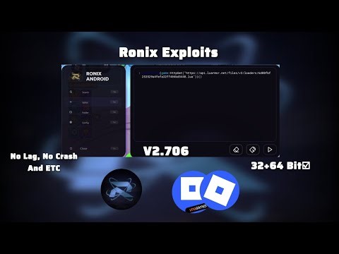 Ronix Executor - Update (v2.706) 32+64 Bit☑️ No Ban☑️ No Issues☑️