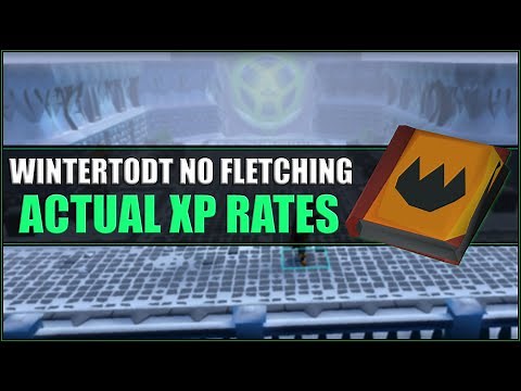 Actual XP Rates of Wintertodt Without Fletching in OSRS