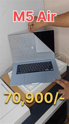 Brought Macbook M5 Air @ 70,900/- Trade-in With Asus Laptop