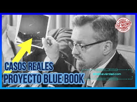 Proyecto LIBRO AZUL casos REALES investigados 👽 📘 Proyecto Blue Book