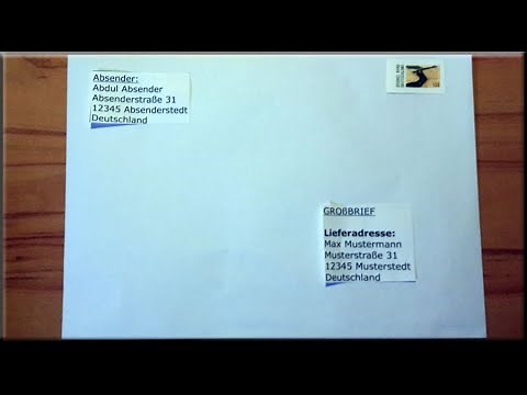 Großbrief richtig verpacken (Post, Porto, Bewerbung, Tipps)