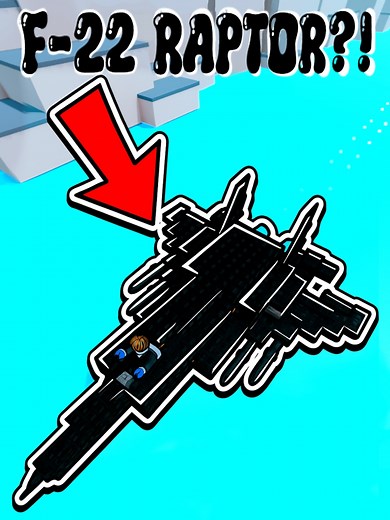 Build the F-22 Raptor in Roblox: Insane Plane Creation