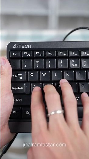 Meet the A4TECH FK-11 – where function meets finesse! 🔥#techshorts #explore #trending #keyboard