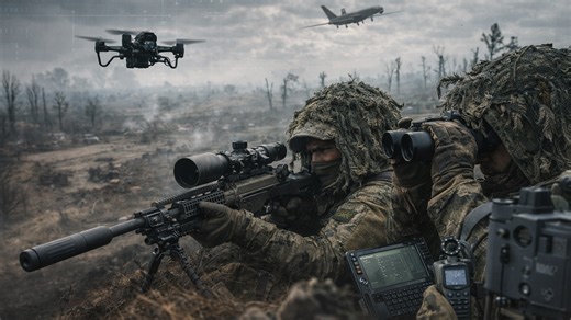 Why snipers matter less on modern battlefields but their science matters more