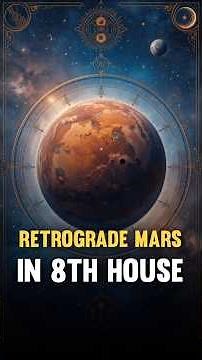 Retrograde Mars in 8th House Explained #horoscope #vedicastrology #learnastrology