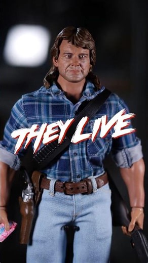They live figure by Mondo | John Nada Roddy Piper | John Carpenter classic 80s hot toys scale 1/6