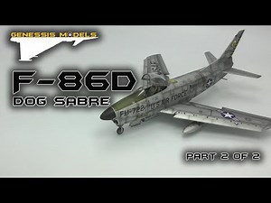 F-86D "Dog Sabre" : Part 2 of 2 : Rapid Video Build : Revell : 1/48 Scale Model