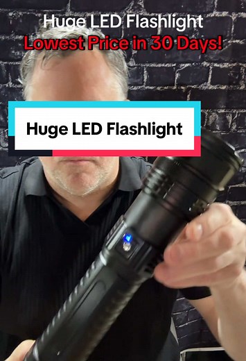 Huge LED Flashlight Review: Best for Camping and Emergencies