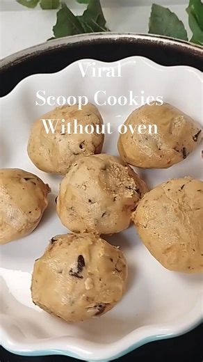 Viral Scoop Cookies #withoutoven #cookies #baking #recipe #cooking #shortsfeed #shorts #fypシ゚viral