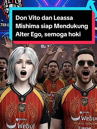 Don Vito dan Leassa Mishima siap Mendukung Alter Ego di final M7, semoga hoki #imeroleplay #gtarp #gtaroleplay #ceokopatalterego #putrirp