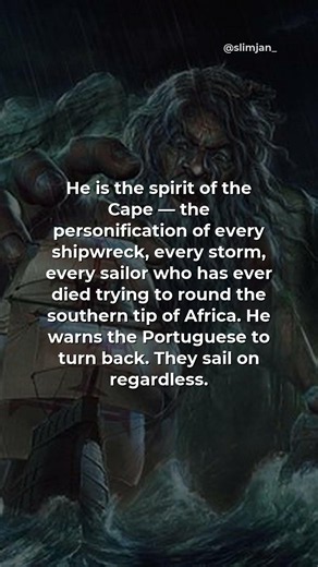 South Africa has a monster guarding its coast — Adamastor, in Portugal's national epic