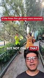 If the Peter Pan girl rules were reversed,#PeterPan #Disneyland