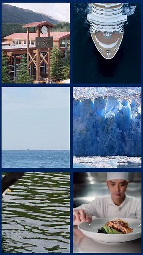 Top Reasons to Cruise Alaska with Holland America: ✅ Guaranteed glacier sightings ✅#1 in Alaska wildlife & wilderness tours ✅The ultimate private lodge in Denali National Park ✅Fresh sustainable seafood Book your 2026 and 2027 Alaska cruise today! | Holland America Line