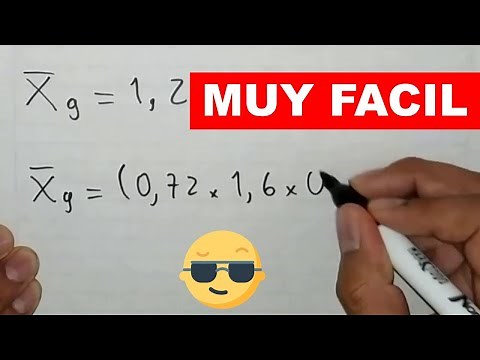 How to find the GEOMETRIC MEAN → (Statistics) [SOLVED Exercise]