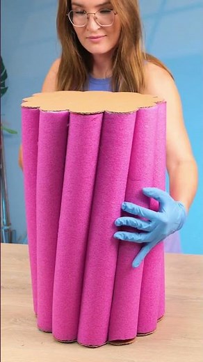 The cheapest outdoor table DIY 🛠️🔥 #poolnoodle #homedecor