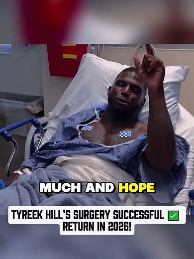Tyreek Hill’s Surgery “Went Very Well” | Agent Confirms 2026 Return for Dolphins #tyreekhill