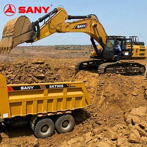 [Hot Item] Sany Sy750h Sy1250h 50 Ton 120 Ton Giant Bucket Hydraulic Shovel Mining Excavator