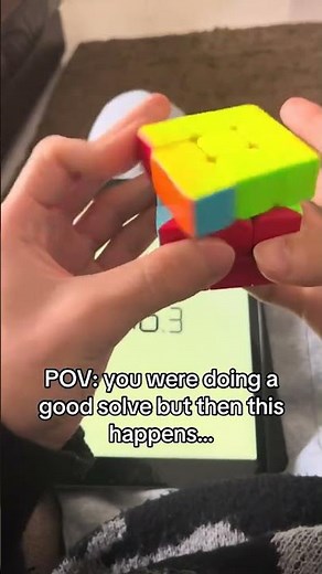 I hate getting n-perms#cubing #rubikscube #pll #sub20