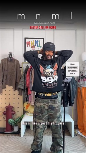 mnml Gem Skull L/S Tee - Black