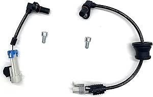 HiSport Front&Rear L/R ABS Wheel Speed Sensor - Compatible with Chevy Captiva Sport 12-15 Equinox 07-09 / Pontiac Torrent 07-09 / Saturn Vue 08-10 / Suzuki XL-7 07 2PCS