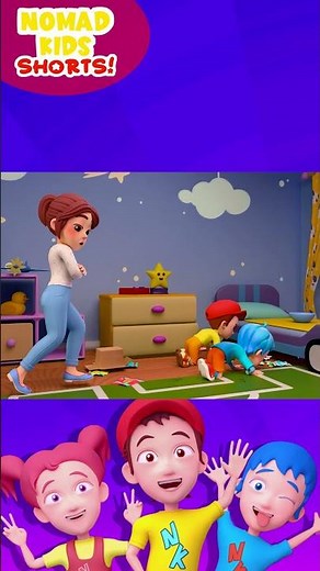 Monster under the Bed | Kids Songs and Nursery Rhymes #shorts
