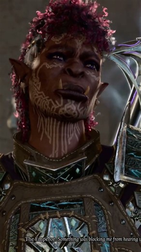 what do you think of the Emperor? #bg3 #baldursgate3 #gaming #shorts #emperor #mindflayer