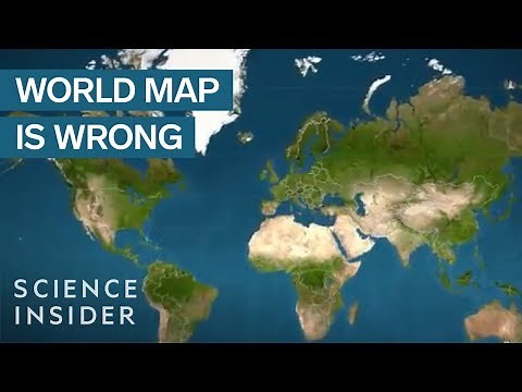 Popular Map Of The World Is A Lie