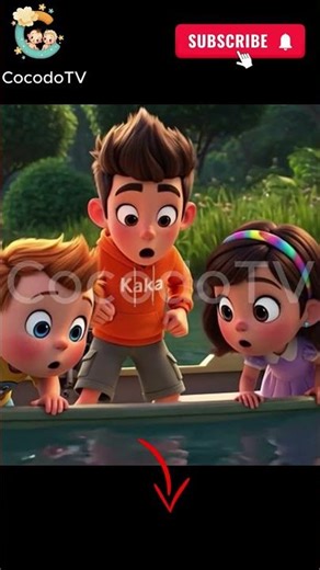 Row Row Row Your Magical Boat 🛶 #shortvideo #short2026 #Lullabies #Preschool #shorts #cocodotv