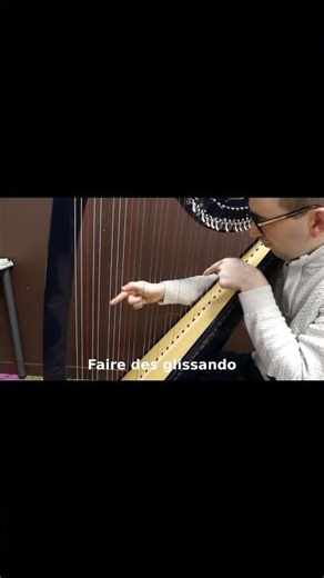 Harpe : les glissando