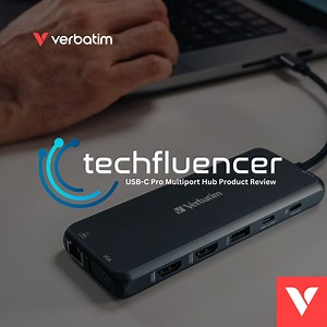 Don’t miss Techfluencer's review of our 14-Port USB-C Pro Multiport Hub! For more product insights, check out our YouTube channel or visit Techfluencer's. Learn more by visiting our website linked in the bio. | Verbatim Americas