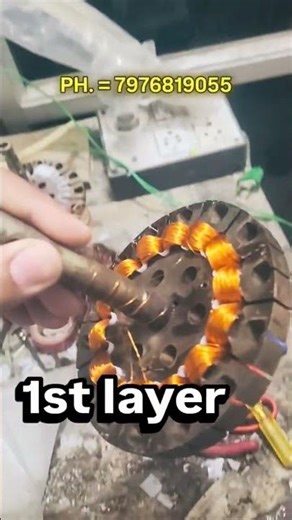 Fan Repair Part 2 🔥 Final Motor Winding + Perfect Finish