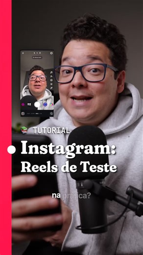 Estêvão Soares on Instagram: "Tutorial: Como utilizar os Reels de Teste no Instagram!"