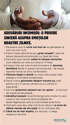 Fapte psihologice care te pun pe gânduri