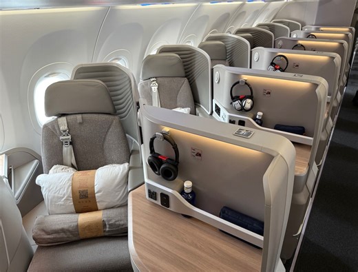 Review: Iberia Business Class Airbus A321XLR (MAD-IAD)